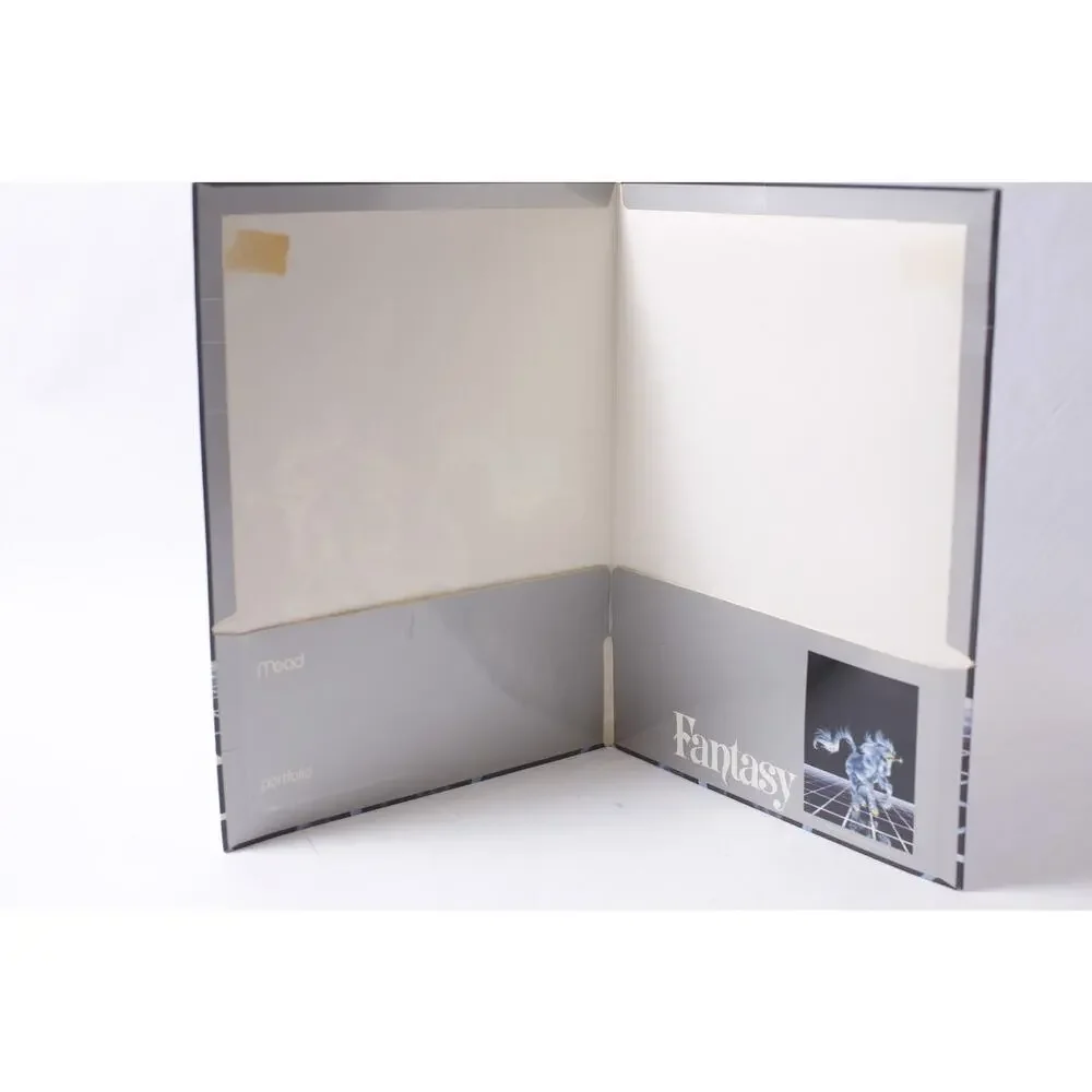 Mead Fantasy Sue Dawe Unicorn Portfolio Paper Folder perfect for School Office